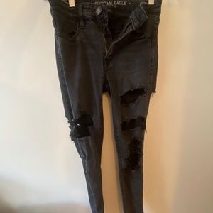 AE Distressed Jeggings